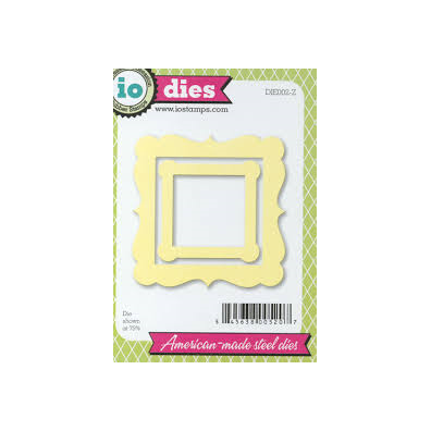 Impression Obsession Dies - Square Shaker Frame Die