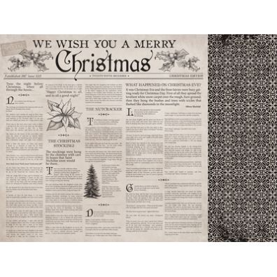 Christmas Edition - Christmas Tale mønsterpapir fra KaiserCraft