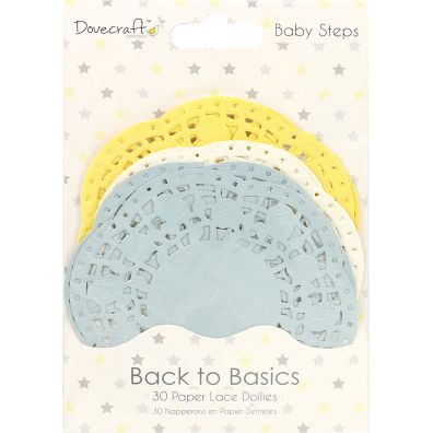 Dovecraft Back to Basics Baby Steps Doilies