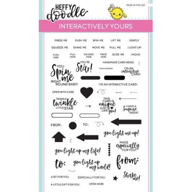 Heffy Doodle Clear Stamps - Interactively Yours
