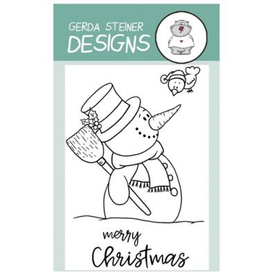 Gerda Steiner Designs Clear Stamps - Happy Snowman