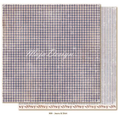 Denim & Friends - Jeans & Shirt Mønsterpapir fra Maja Design