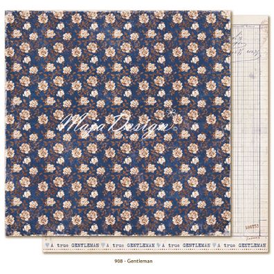 Denim & Friends - Gentleman Mønsterpapir fra Maja Design