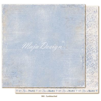 Denim & Friends - Sunbleached Mønsterpapir fra Maja Design