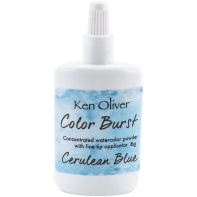Color Burst - Cerulean Blue