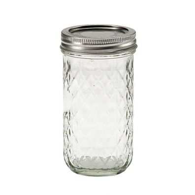 Ball Mason Jars - Quilted 12 oz