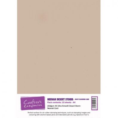 Crafters Companion Neenah Ultra Smooth - Desert Storm