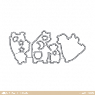 Mama Elephant Creative Cuts - Bear Hugs