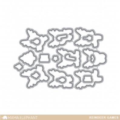 Mama Elephant Creative Cuts - Reindeer Games