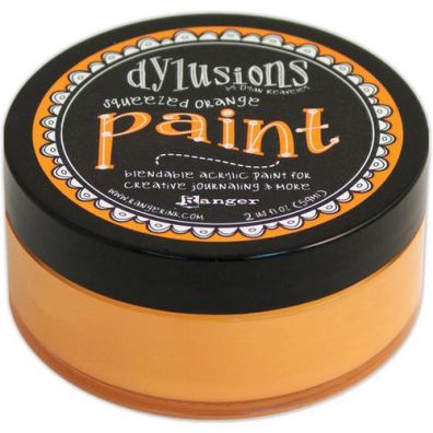 Dylusions Paint - Sqeezed Orange