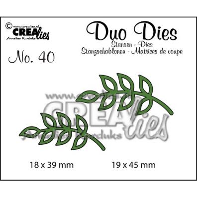 Crealies Duo Dies - Blade
