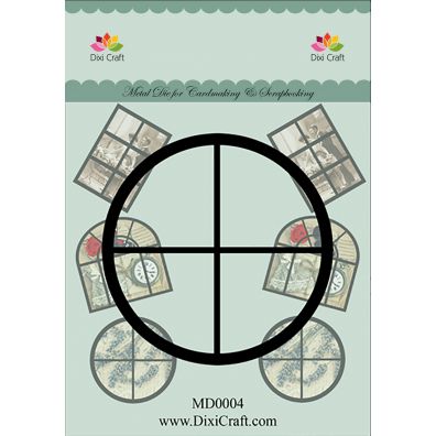 Dixi Craft Dies - Rundt Vindue