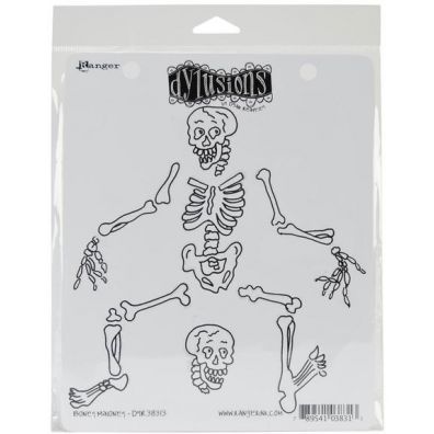 Dylusions Cling Stamps - Boney Maloney