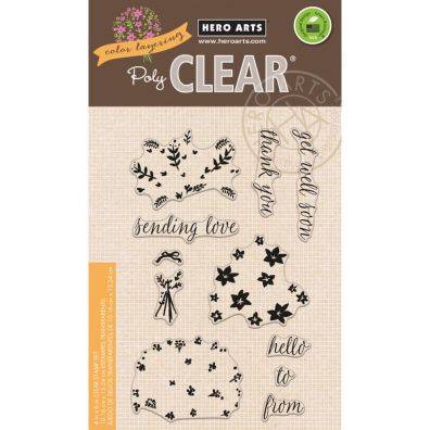 Hero Arts Clear Stamp - Color Layering Large Bouquet