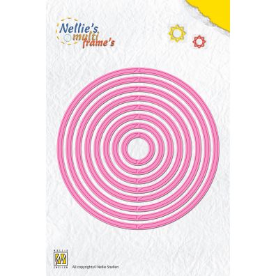 Nellie Snellen Multiframe Dies - Revolving Round