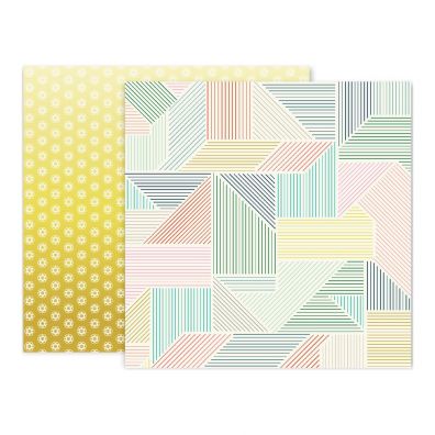 Pink Paislee Turn the page - Paper 23 mønsterpapir