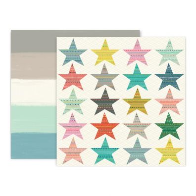 Pink Paislee Turn the page - Paper 19 mønsterpapir