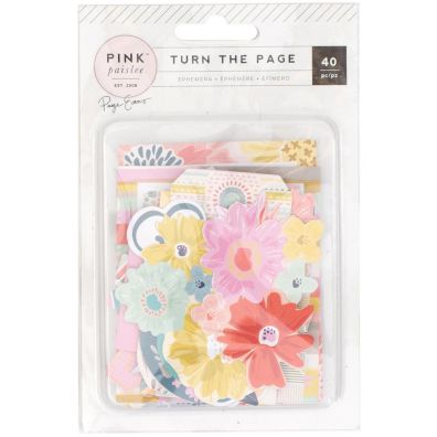 Pink Paislee Turn the Page Diecuts