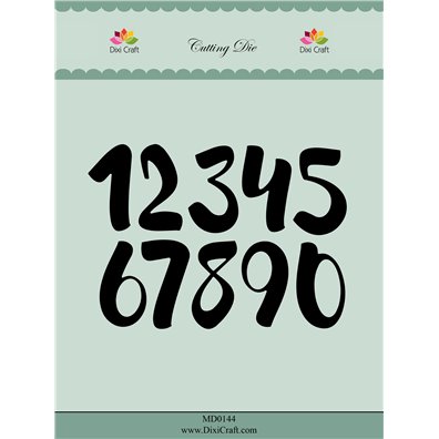 Dixi Craft Dies - Big Brush Numbers