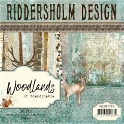Riddersholm Design - Woodlands of Scandinavia 6x6 Paper Pack