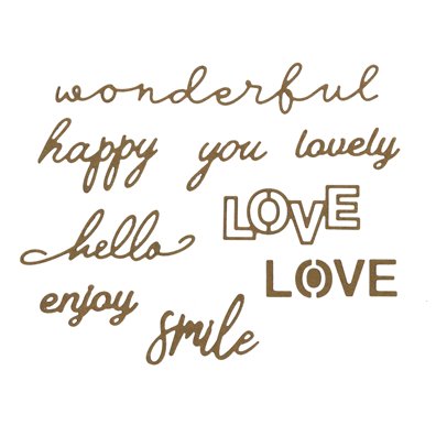 Florileges Design Dies - Love