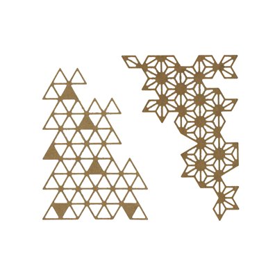 Florileges Design Dies - Bouts Geometriques