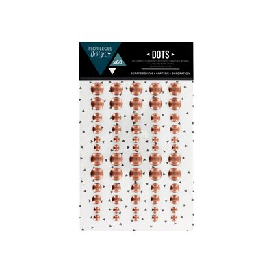 Florileges Design Enamel Dots - Cuivre