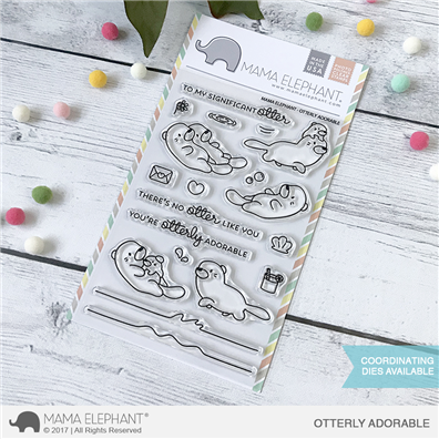 Mama Elephant Clear Stamps - Otterly Adorable