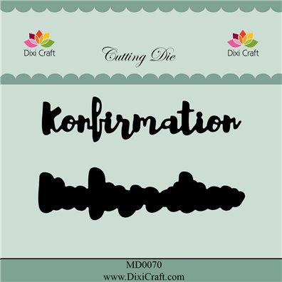 Dixi Craft Dies - Konfirmation med skygge