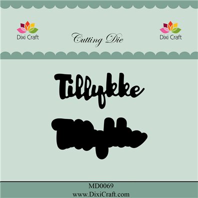 Dixi Craft Dies - Tillykke med skygge