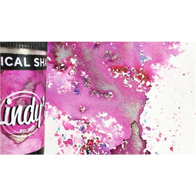 Lindy's Stamp Gang - Magical Shakers "Magnolia Magenta Gold"