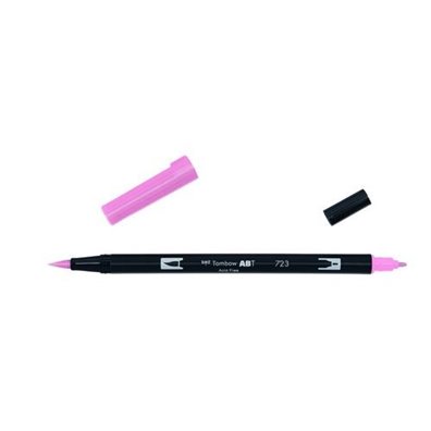 Tombow Dual Brush Pen - 723 Pink