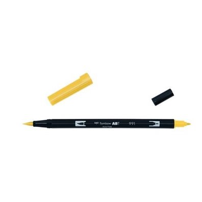 Tombow Dual Brush Pen - 991 Light Ochre