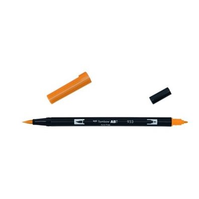 Tombow Dual Brush Pen - 933 Orange