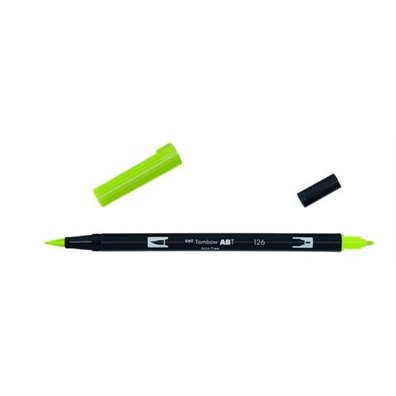 Tombow Dual Brush Pen - 126 Light Olive