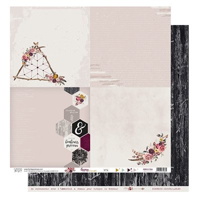Gypsy Forest 4 Mønsterpapir fra Florileges Design