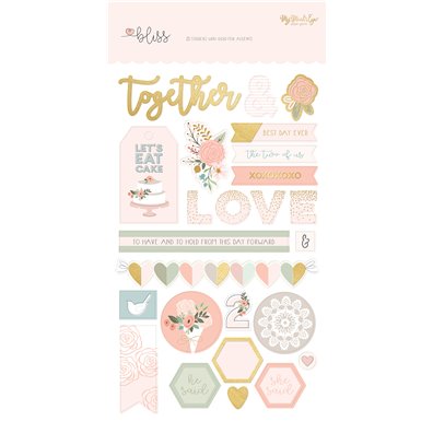 Bliss 6"x12" Sticker Sheet