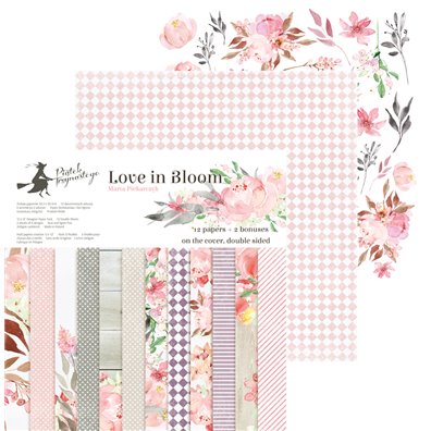 Piatek13 Love in Bloom 12"x12" Paper Pad