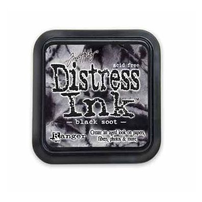 Distress Ink Pad - Black Soot