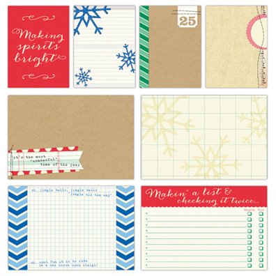 Elles Studio Noel - Lare & Medium Journaling Tags