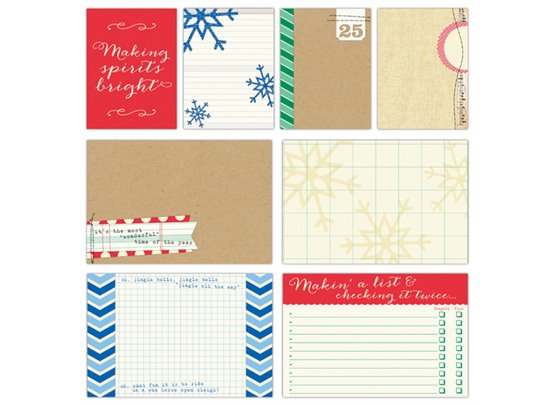 Elles Studio Noel - Lare & Medium Journaling Tags