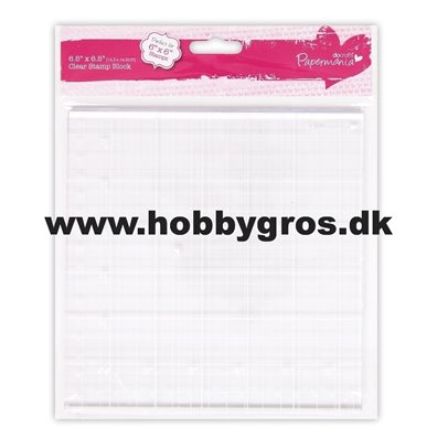 Papermania Akrylblok 6,5x6,5"