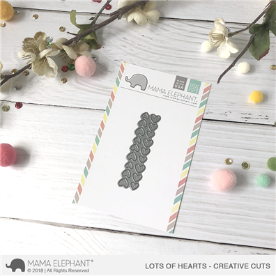 Mama Elephant Creative Cuts - Lots of Hearts