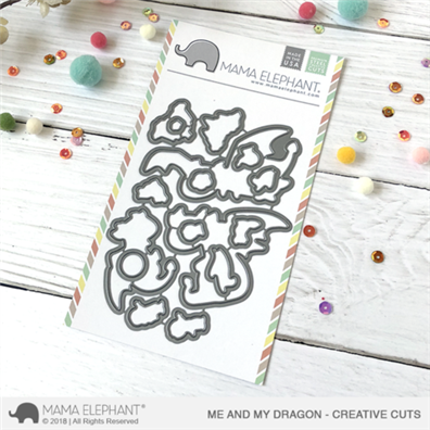 Mama Elephant Creative Cuts - Me and My Dragon