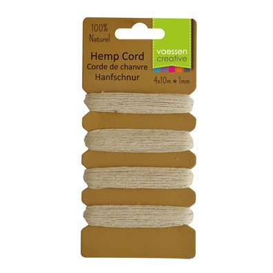Vaessen Creative Hemp Cord Natural