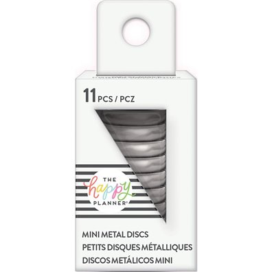 Create 365 rings - Happy Planner Metal Discs - Silver .75"