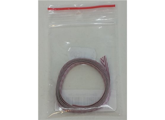 Bånd Chevron Lilla 0,6x100 cm.