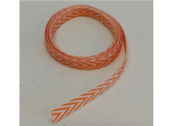 Bånd Chevron Orange 0,6x100 cm.