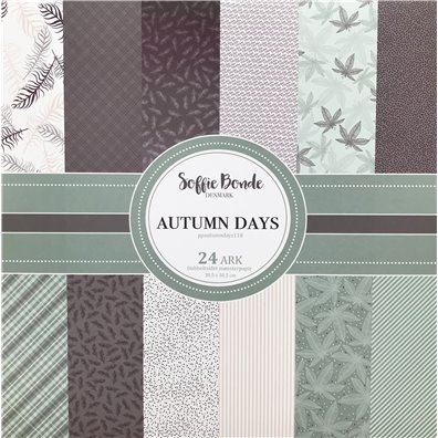 Soffie Bonde Denmark - Autumn Days Blok - 30,5 x 30,5 cm