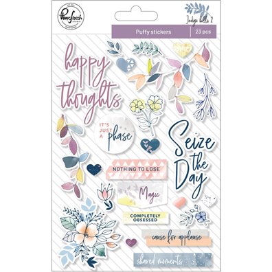 Pinkfresh Studio Indigo Hills 2 Puffy Stickers